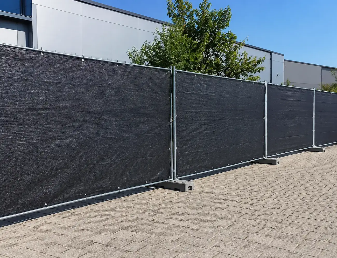 Ogrodzenia ażurowe tymczasowe